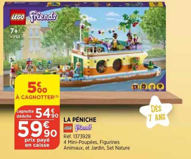 la péniche lego friends