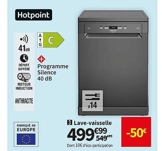 lave-vaisselle hotpoint