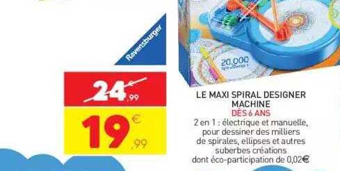 Le Maxi Spiral Designer Machine