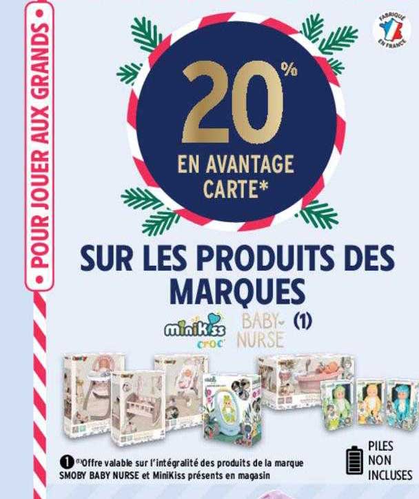 les produits des marques minikiss croc, baby nurse