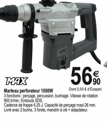 Marteau Perforateur 1050w Max