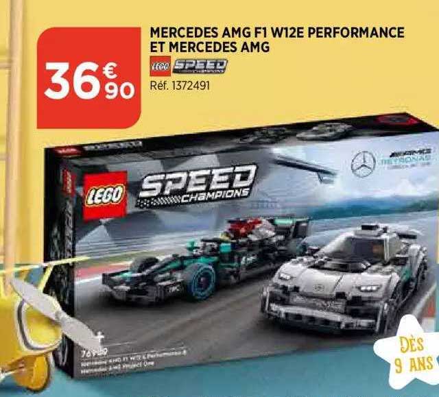 mercedes amg f1 w12e performance et mercedes amg lego speed