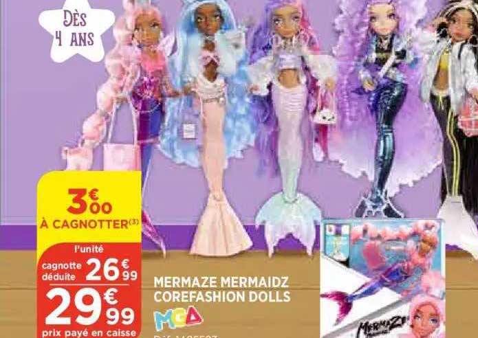 mermaze mermaidz corefashion dolls mga