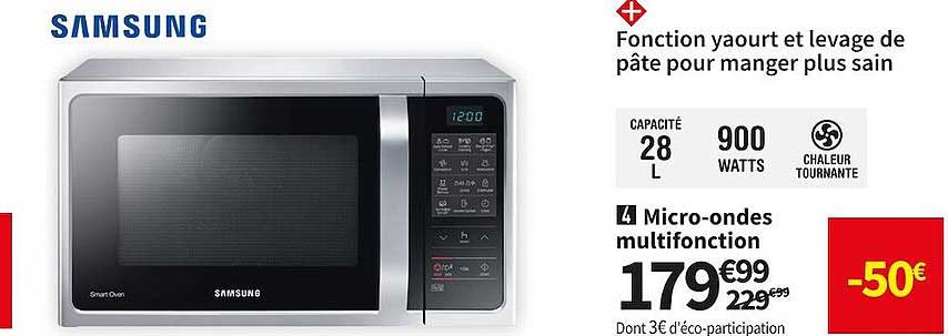 micro-ondes multifonction samsung