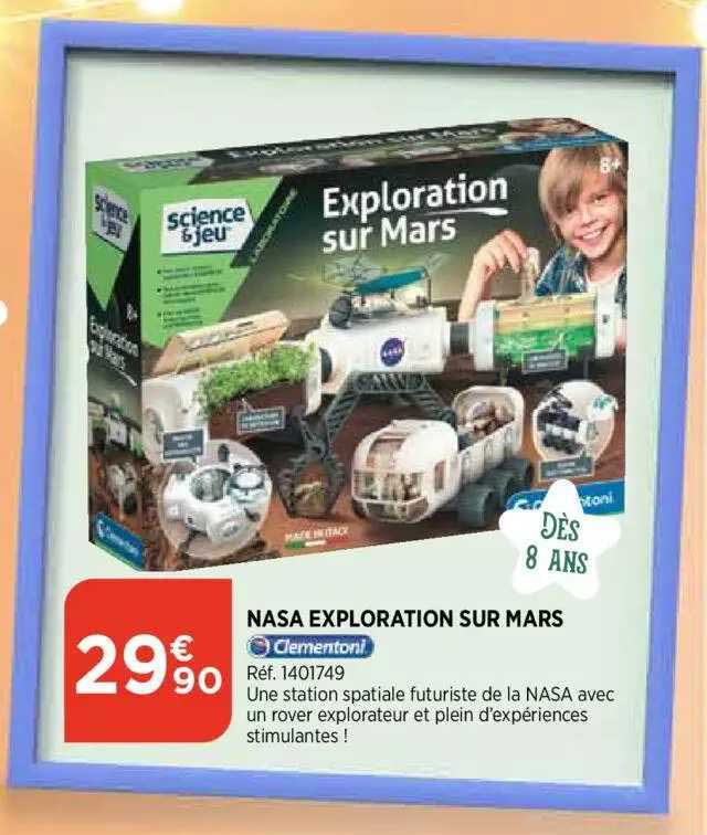 Nasa Exploration Sur Mars Clementoni