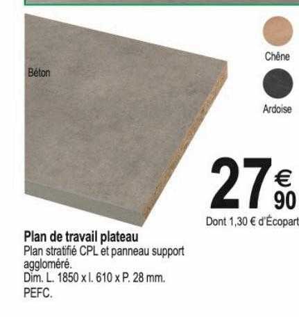 Plan De Travail Plateau