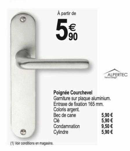 poignée courchevel