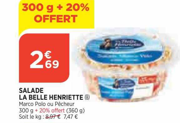 salade la belle henriette