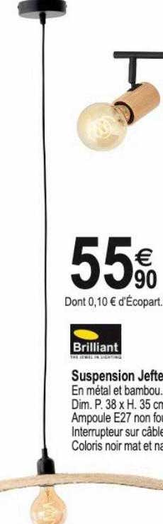 suspension jefter brilliant