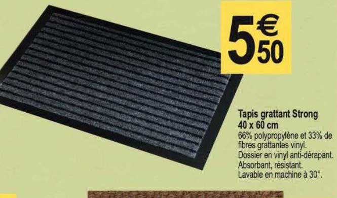 tapis grattant strong 40 x 60 cm