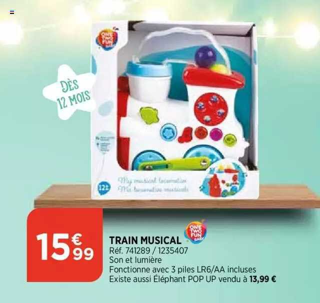 train musical one two fun