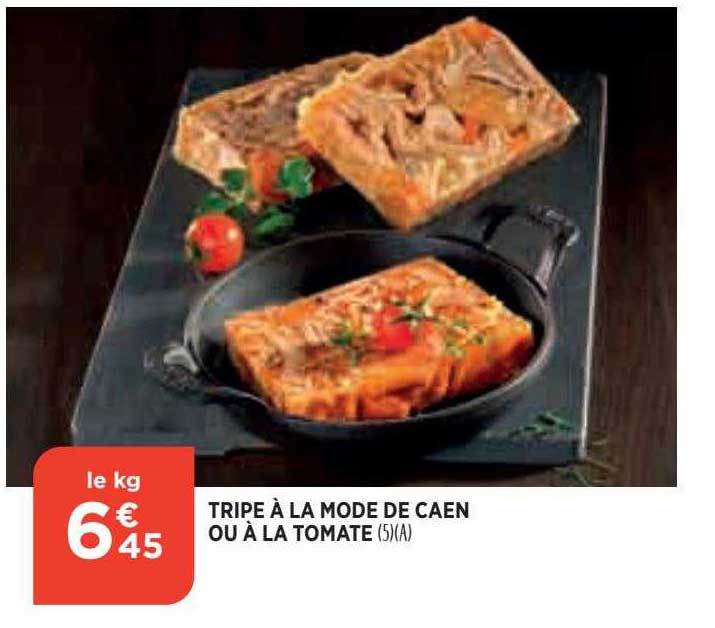 Tripe à La Mode De Caen Ou à La Tomate