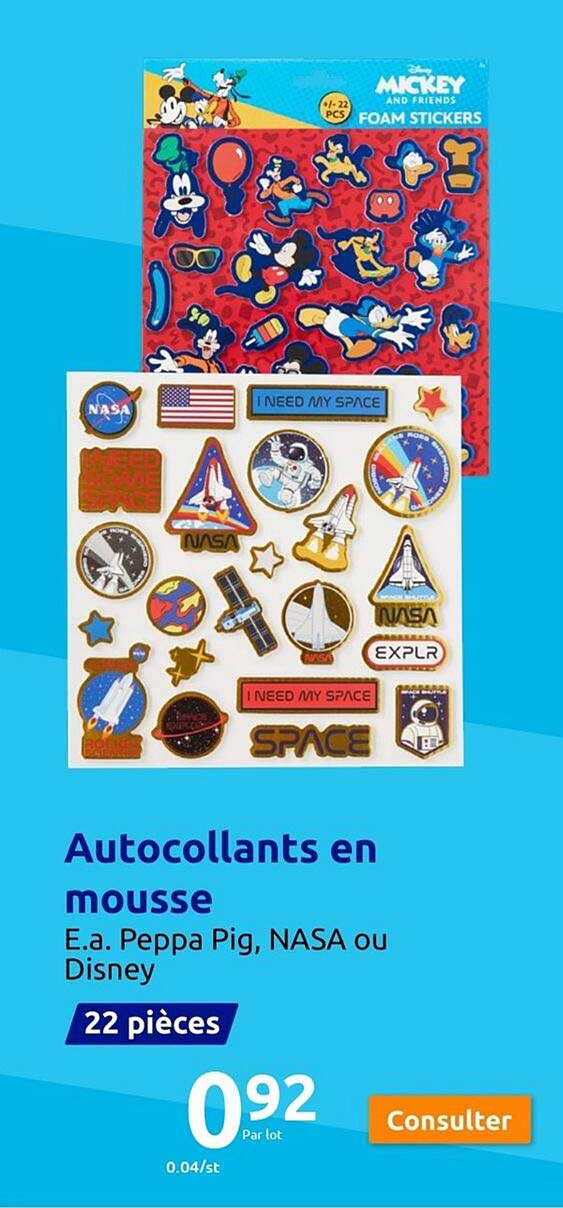 Autocollants En Mousse