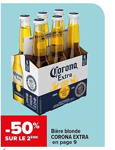 Bière Blonde Corona Extra