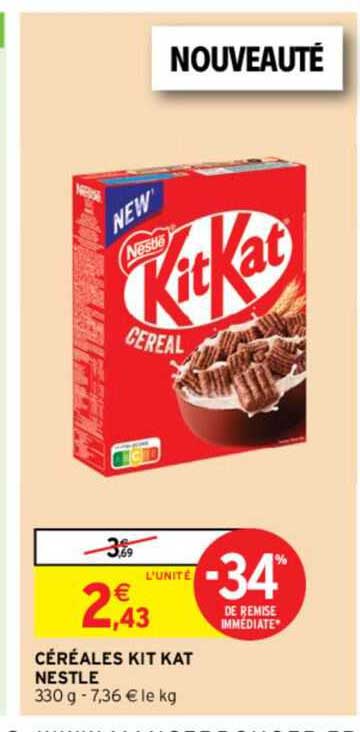 Céréales Kit Kat Nestlé