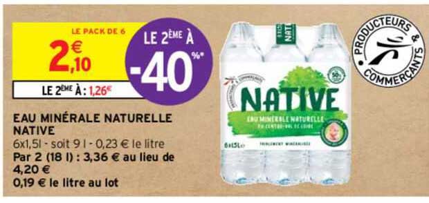 Eau Minérale Naturelle Native