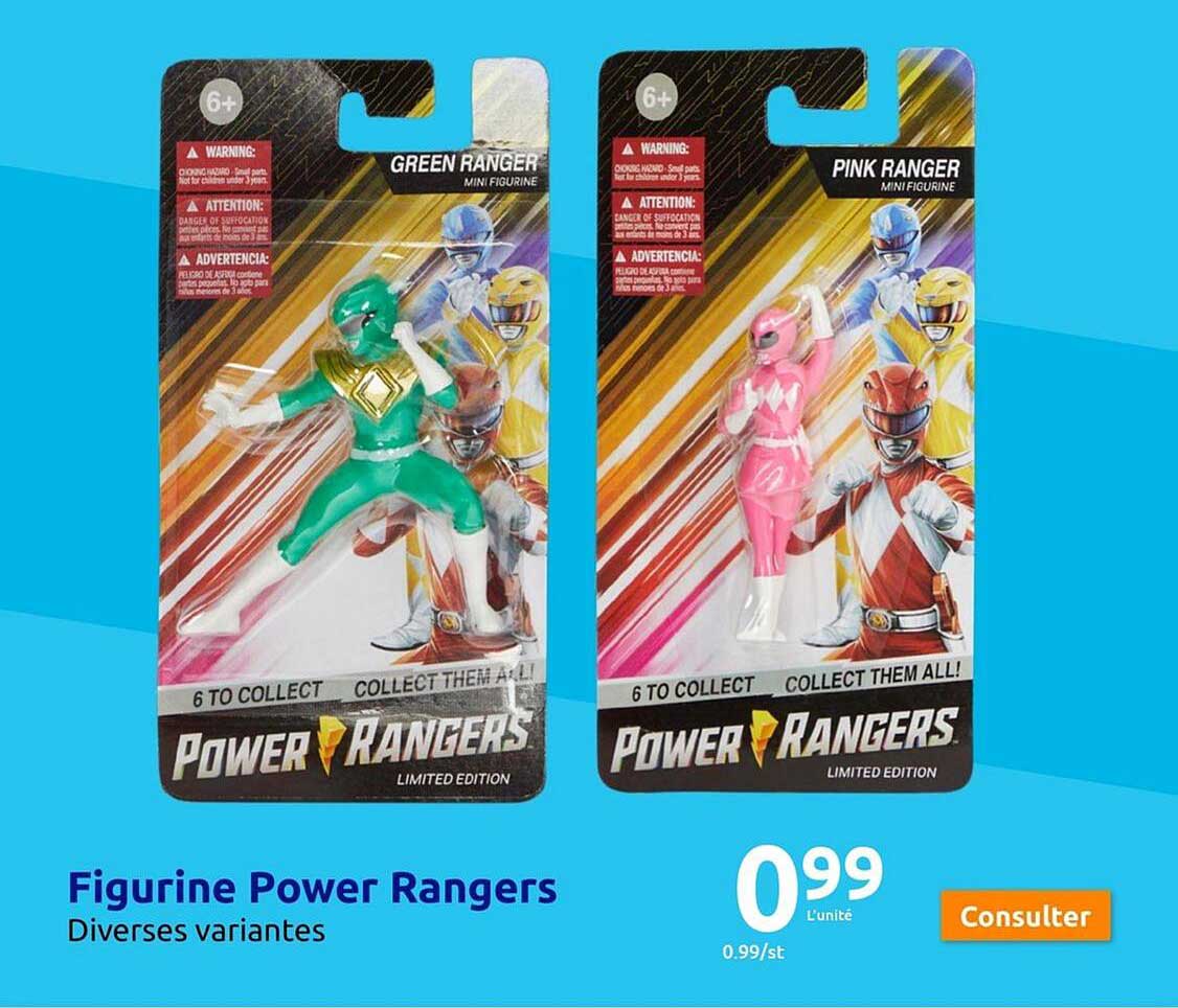 figurine power rangers