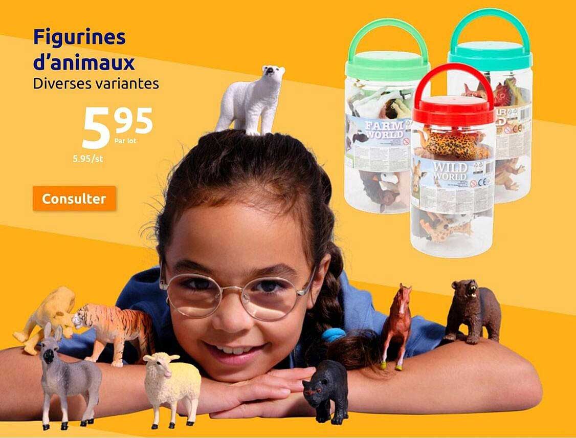 figurines d'animaux