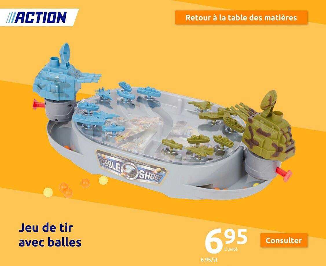 jeu de tir avec balles