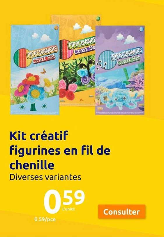 Kit Créatif Figurines En Fil De Chenille