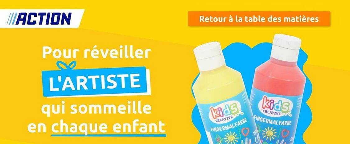 l'artiste qui sommeille en chaque enfant