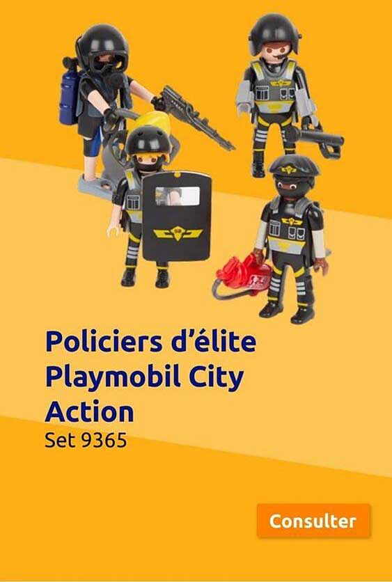 policiers d'élite playmobil city action