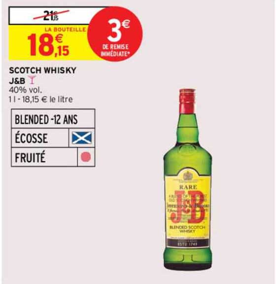 Scotch Whisky J&b