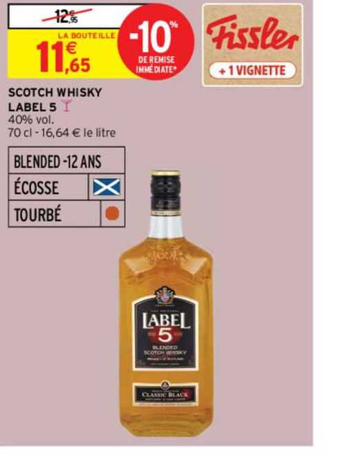 Scotch Whisky Label 5