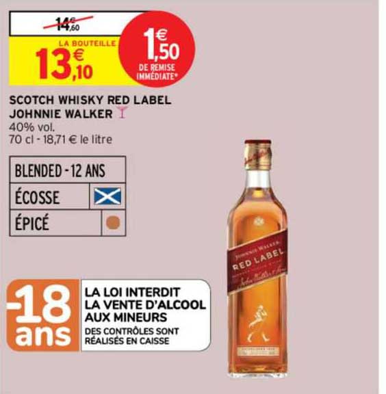 scotch whisky red label johnnie walker