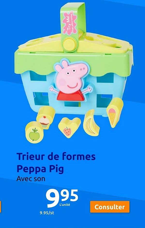 Trieur De Formes Peppa Pig