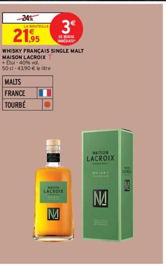 whisky français single malt maison lacroix