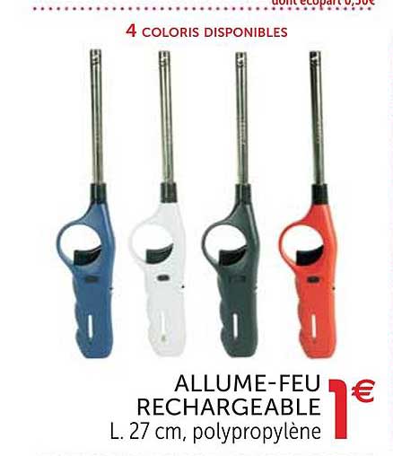 allume feu rechargeable