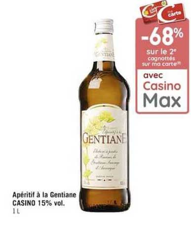 Apéritif à La Gentiane Casino