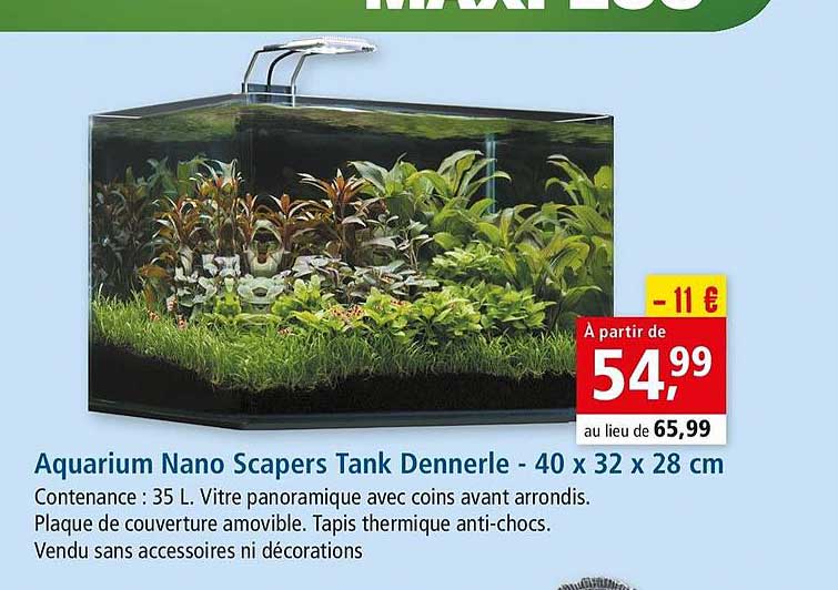 aquarium nano scapers tank dennerle