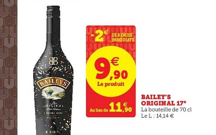 bailey's original 17°