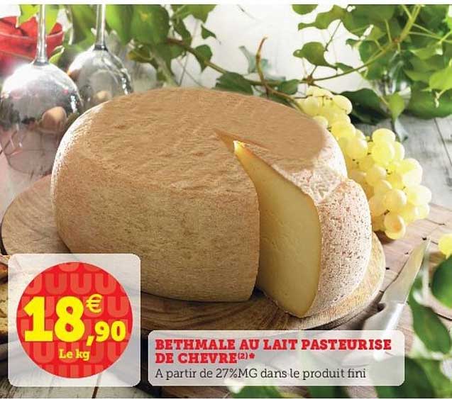 Bethmale Au Lait Pasteurisé De Chèvre