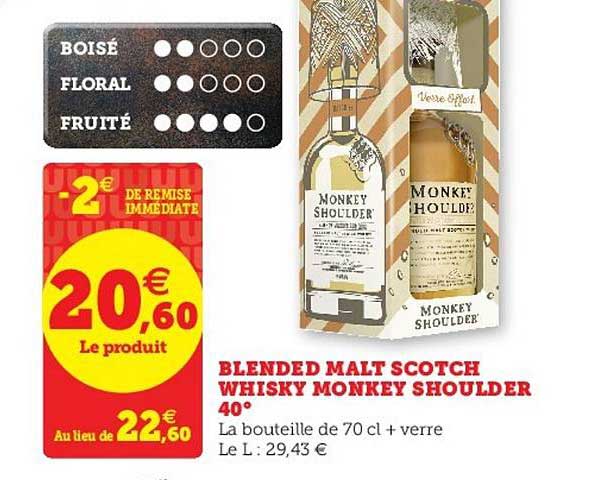 blended malt scotch whisky monkey shoulder