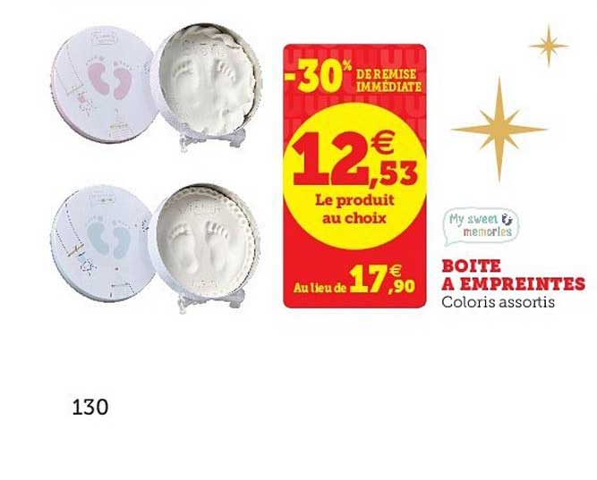 boîte à empreintes