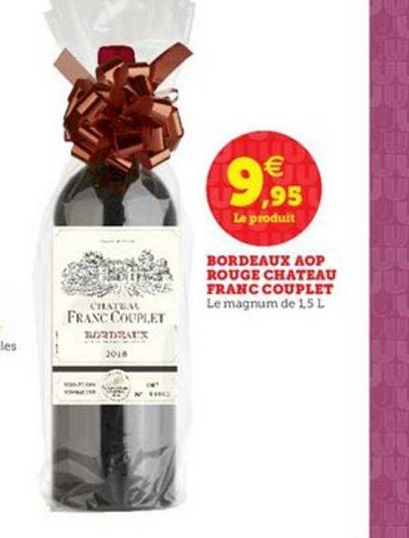 bordeaux aop rouge château franc couplet