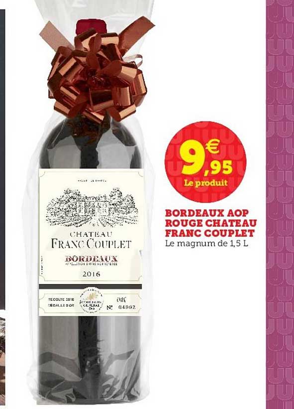 bordeaux aop rouge château franc couplet