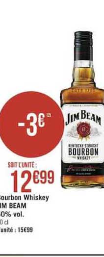 bourbon whiskey jim bean