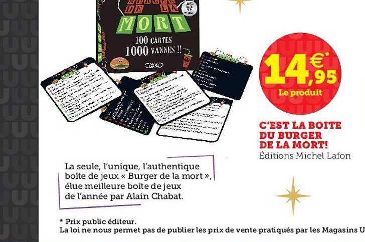 C'est La Boîte Du Burger De La Mort