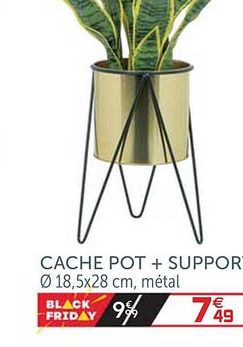 Cache Pot + Support