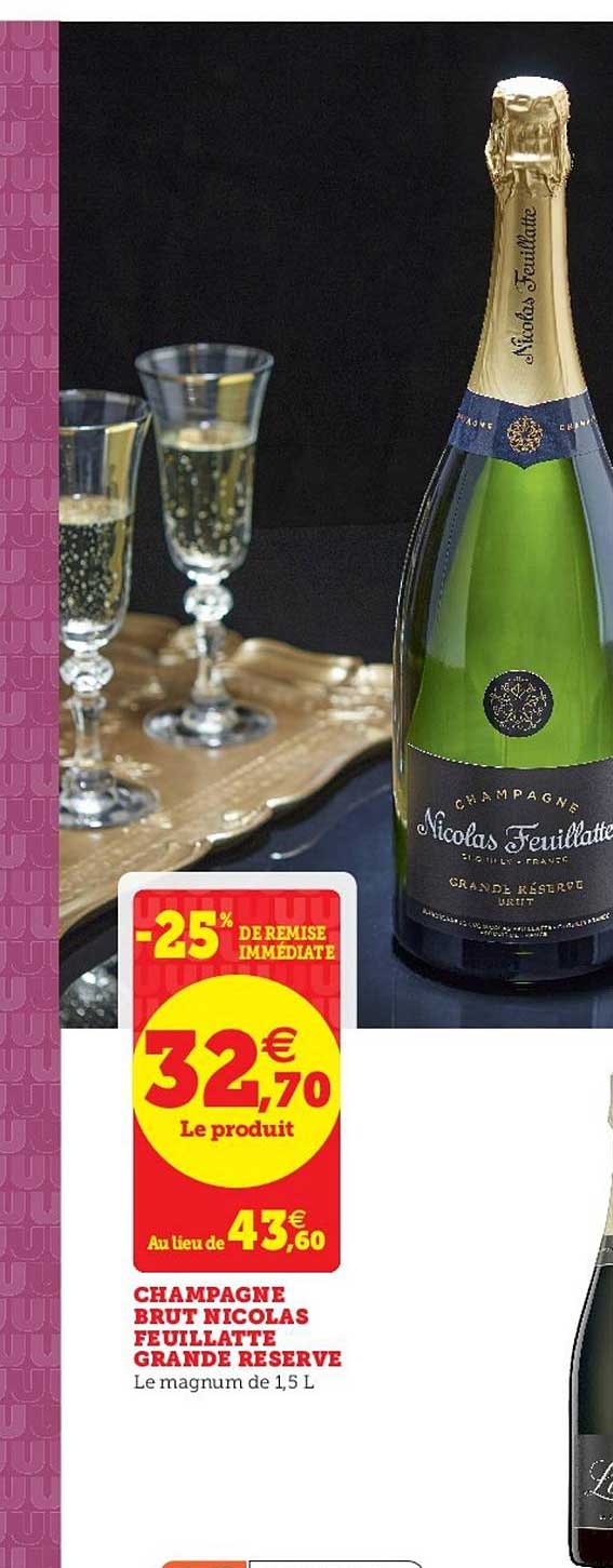 champagne brut nicolas feuillatte grande reserve