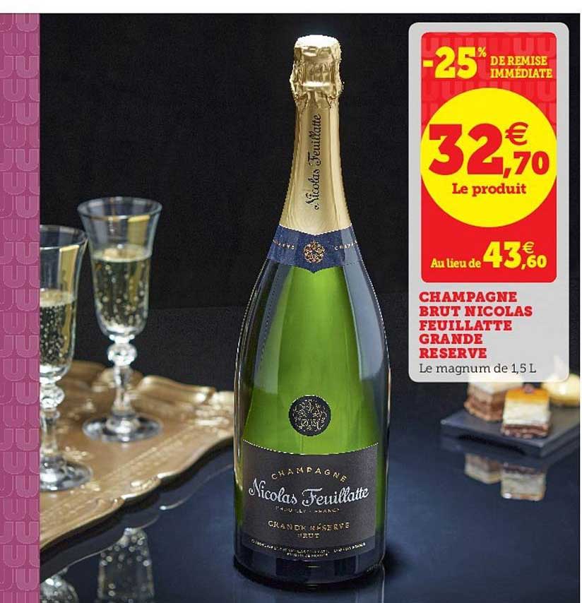 champagne brut nicolas feuillatte grande reserve