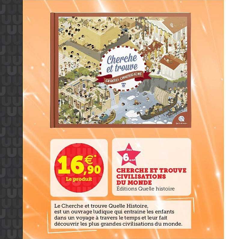 cherche et trouve civilisations du monde