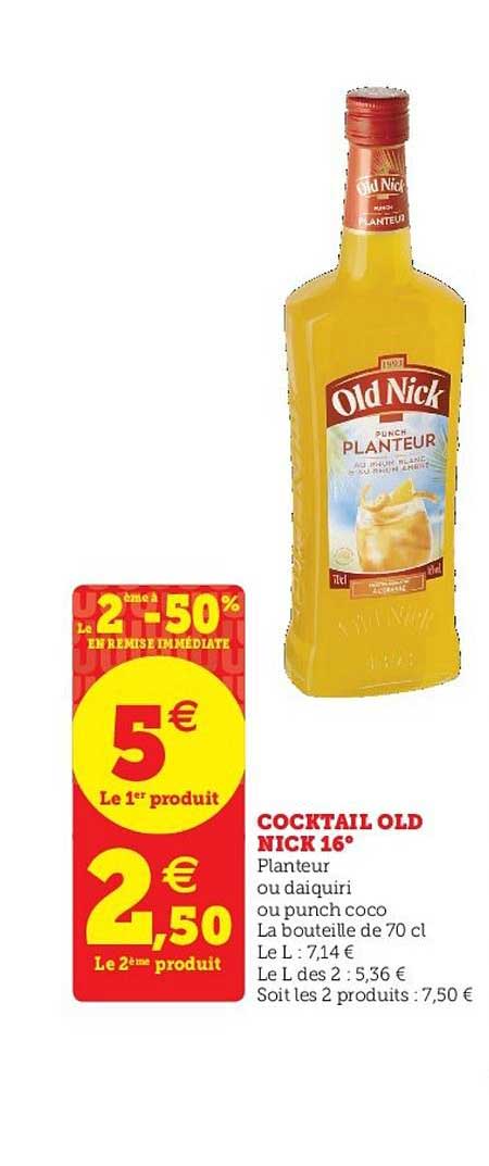 cocktail old nick 16°