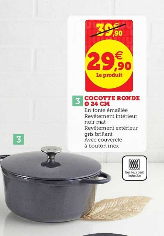 Cocotte Ronde 24 Cm