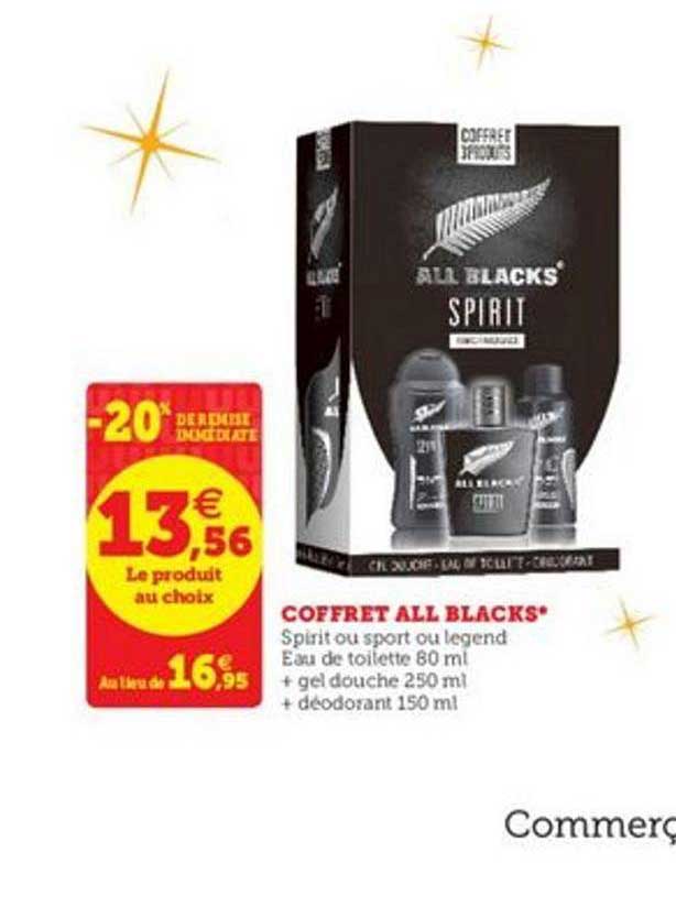 coffret all blacks -20% de remise immédiate