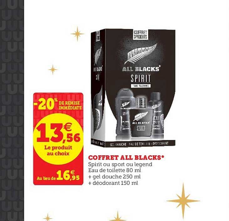coffret all blacks